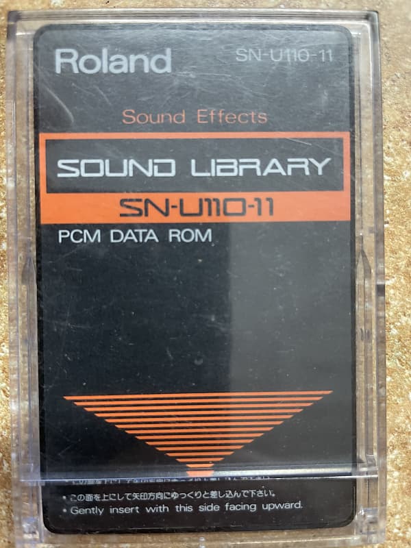 Roland SNU-110-11 Sound Library 90s - Card | Reverb Roland SNU-110-11 Sound Library 90s - Card | Reverb
