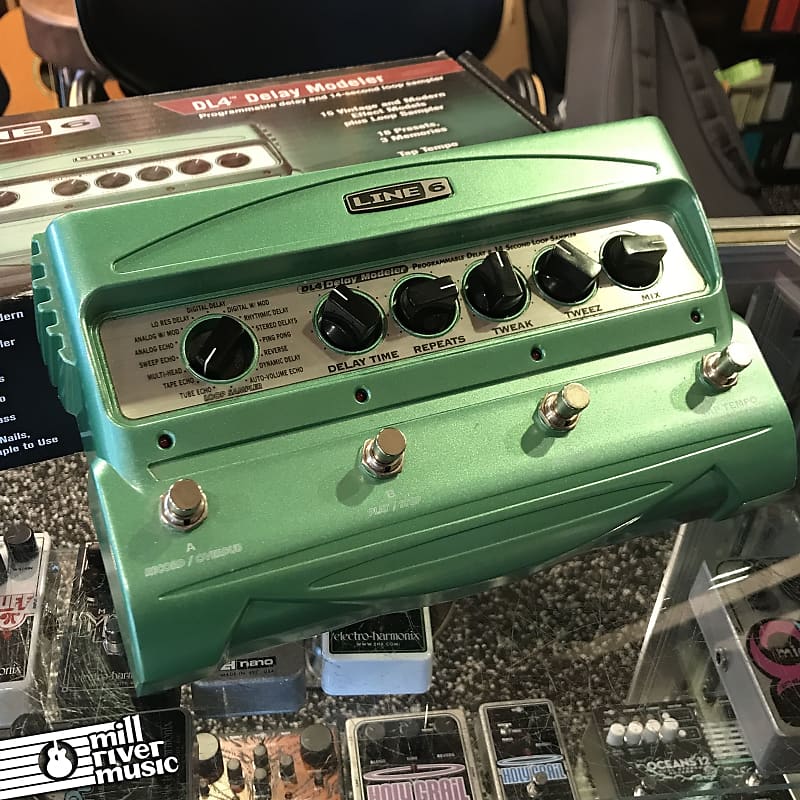 Line 6 DL4 MkII Delay Modeler Pedal - Used, with Box and PSU