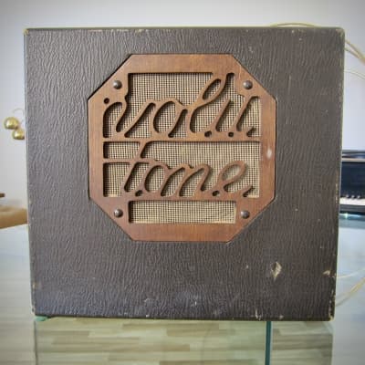 1930s Volu-Tone Guitar Amplifier by Schireson Brothers LA 10"Rola Speaker with Energizing Switch image 7