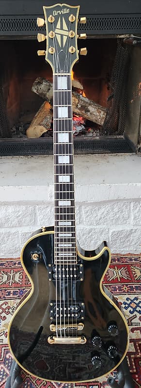 ギター Orville Les Paul Custom Gibson pickup 1990 Orville by Gibson Les Paul Custom