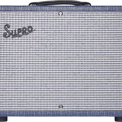 Supro 1970RK Keeley Custom 25-Watt 1x10" Guitar Combo - Blue Rhino image 2