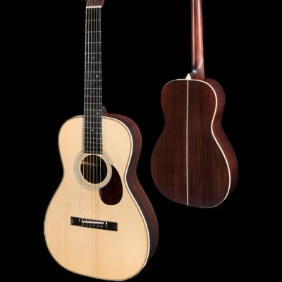 Eastman E20P Natural Acoustic Guitar image 2