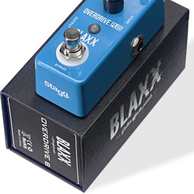 BLAXX 2-mode Overdrive Pedal for Electric Guitar for sale