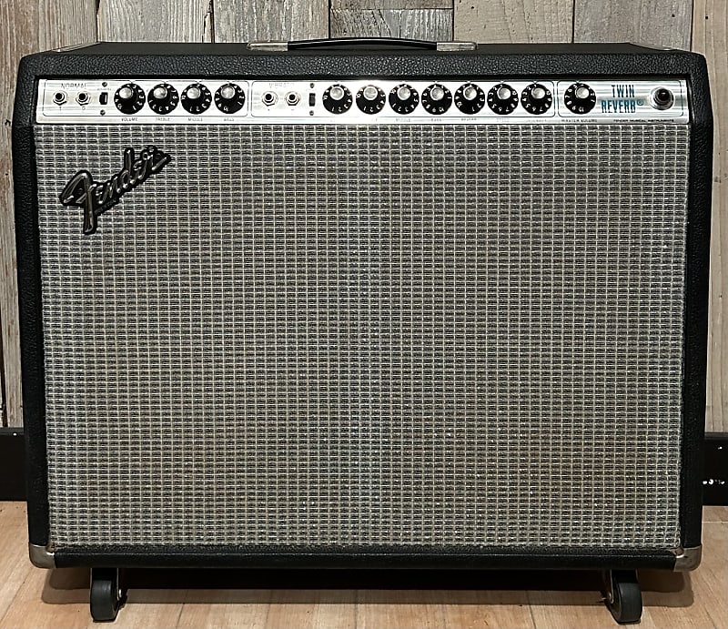 1979 Fender Twin Reverb 2-Channel 135-Watt 2x12" Guitar Combo - Silverface, Incredibly Clean and Sounds Heavenly! image 1