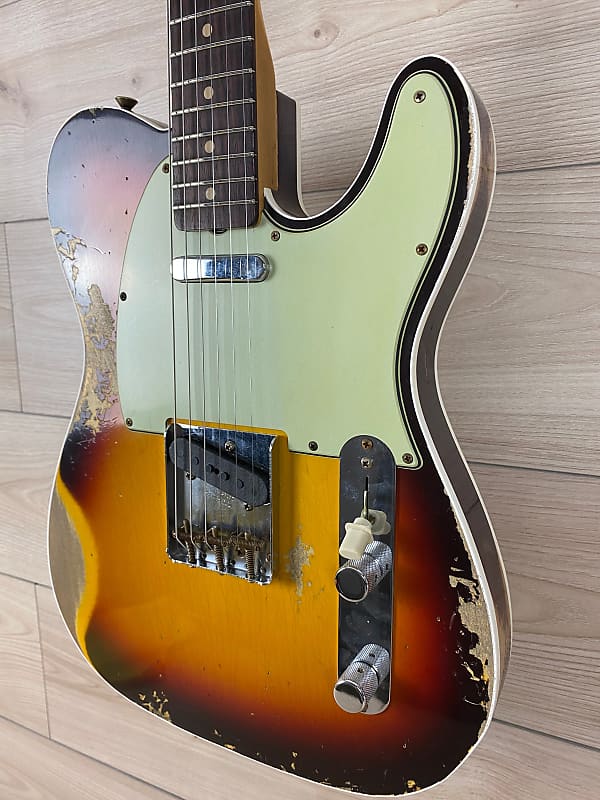 Fender Custom Shop '60 Reissue Telecaster Custom Relic | Reverb