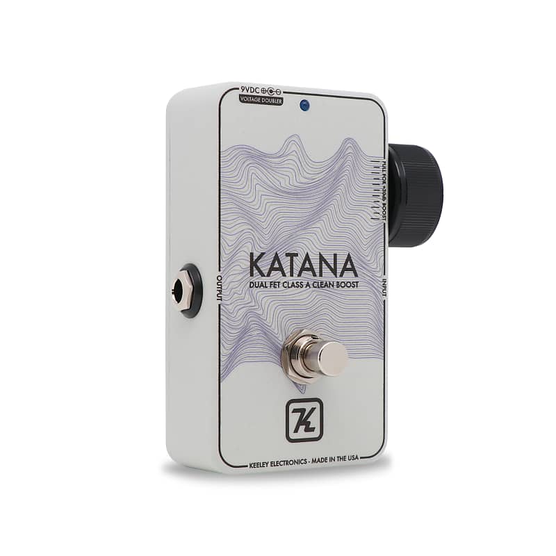 Keeley Katana - White Waves Booster Pedal - 2022 Limited Edition (Only 50  units)