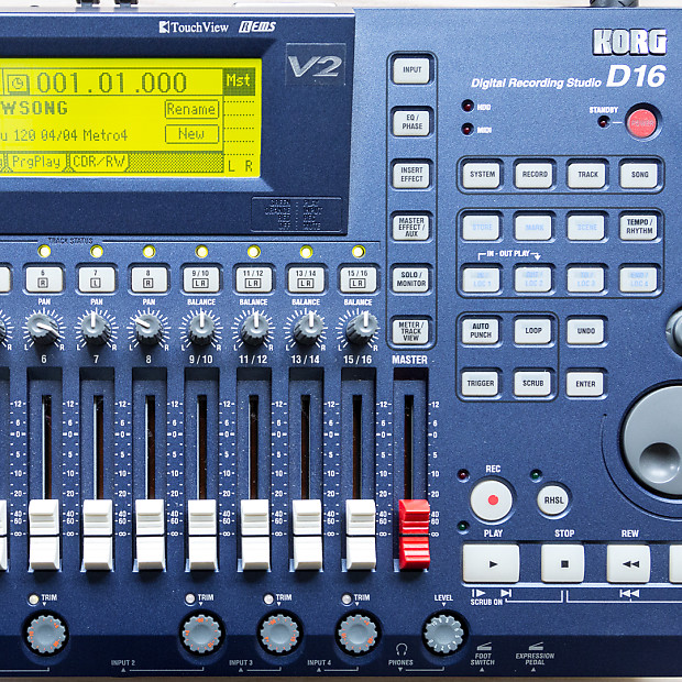 D16 portable multitrack recording studio Reverb