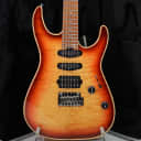 Used - Charvel USA Select DK24 HSS 2PT CM QM - Autumn Glow with Case