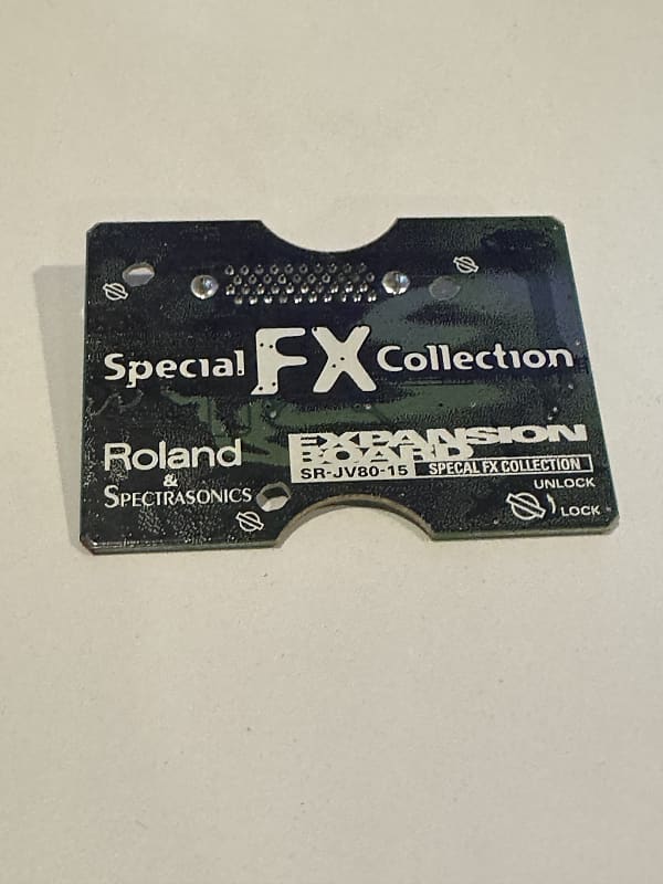 Roland SR-JV80-15 Special FX Expansion Board 1990s - Green | Reverb
