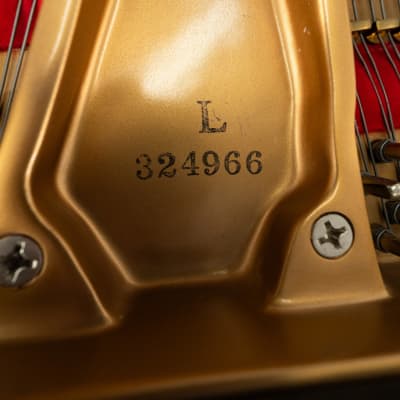 Baldwin 6'3" Model L Grand Piano | Satin Ebony | SN: 324966 image 6