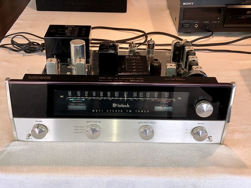 McIntosh MR71 Tuner, Cleaned, Tested, FM Alignment Super Clean Very Nice