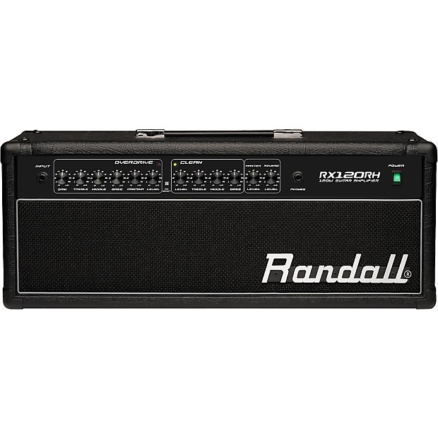 Randall RX120RH 2-Channel 120-Watt Solid State Guitar Amp Head with Spring Reverb image 1