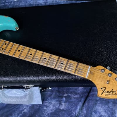 NEW ! 2023 Fender Custom Shop 69 Heavy Relic Stratocaster - Seafoam Green - Handwound PU's Jimi Hendrix Vibe - 7.7 lbs - Authorized Dealer image 2