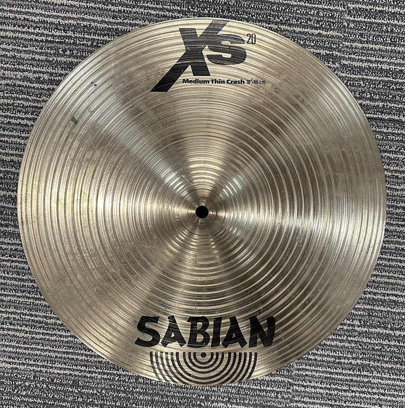 Sabian XS20 15" Medium Thin Crash (Cut Down) Reverb