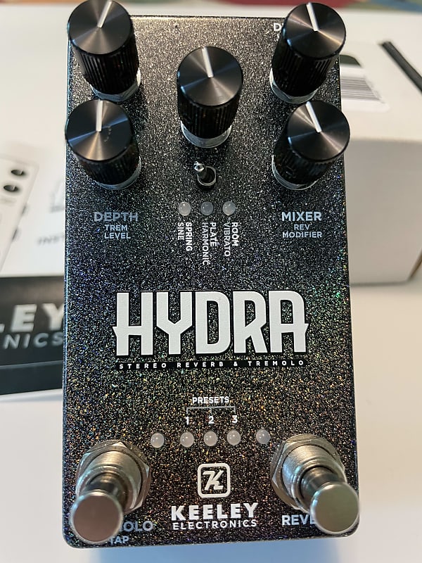 Keeley Hydra Stereo Reverb & Tremolo