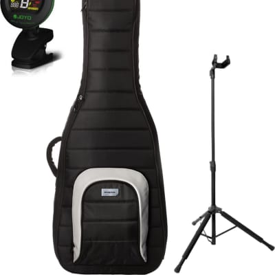 Mono M80-EB-BLK-U Single Bass DLX Bag Bundle Black image 1