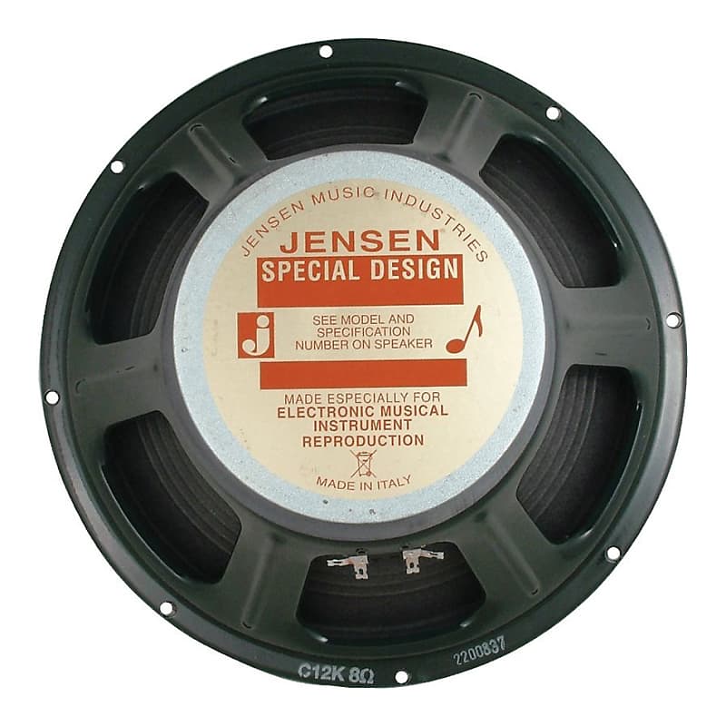  C10Q 8Ω 35W Jensen Vintage Ceramic C10Q 8 Ohm 35W Guitar Speaker