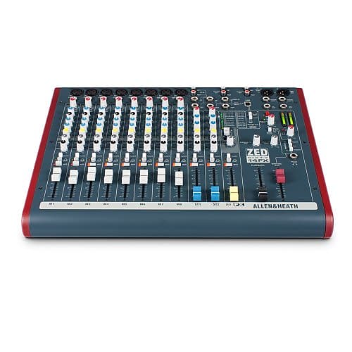 Allen & Heath ZED60-14FX Compact Live and Studio Mixer with Digital FX and USB Port image 1