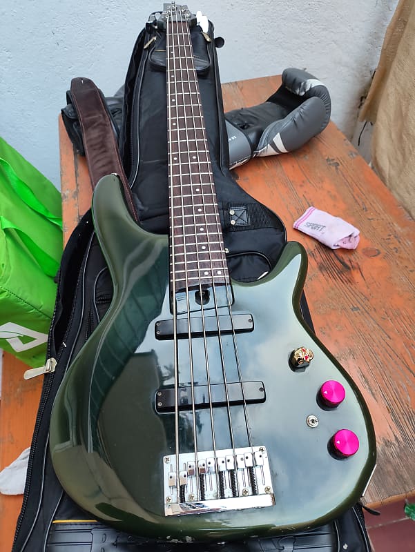 Heartfield dr5 (fender Japan) Dr5 1989 - Verde brillante
