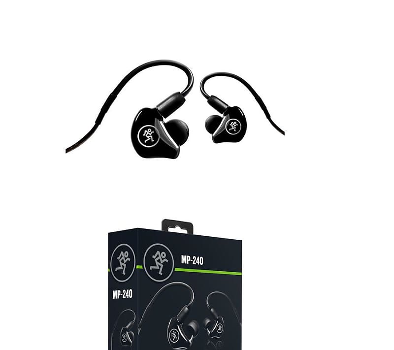 Mackie MP-240 Hybrid Dual-driver Professional In-Ear Monitors-NEW image 1