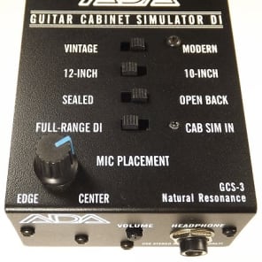 A/DA GCS-3 Guitar Cabinet Simulator