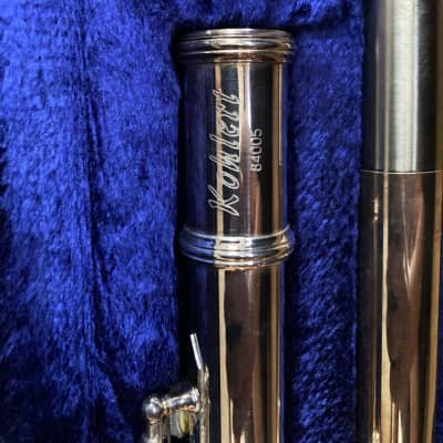 Kohlert Flute 84005 Silver Beautiful Instrument Open Box Never used Great Price With New image 3
