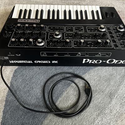 Sequential Circuits Pro-One Monophonic Analog Synthesizer Serial #0019 Recently Serviced image 3