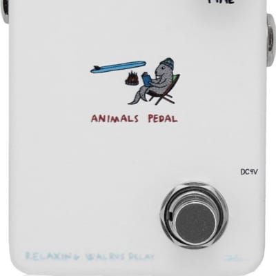 Reverb.com listing, price, conditions, and images for animals-pedal-relaxing-walrus-delay
