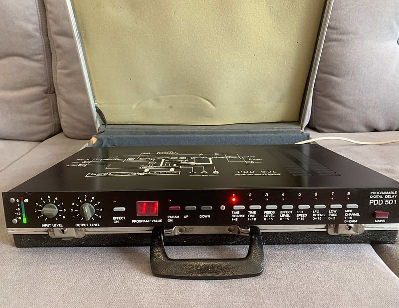 Vermona PDD 501 Digital delay rack unit chorus flanger echo Reverb