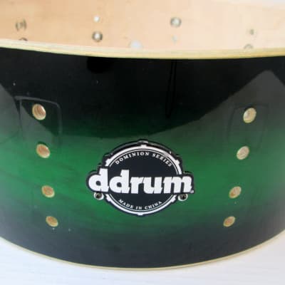 DDRUM DOMINION SNARE DRUM SHELL 14 X 5 1/2”  “PARTS” PROJECT RESTORE READ  image 2