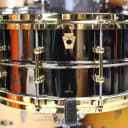 Ludwig B-Stock : Black Beauty Snare Drum w/ Brass Trim 6.5x14