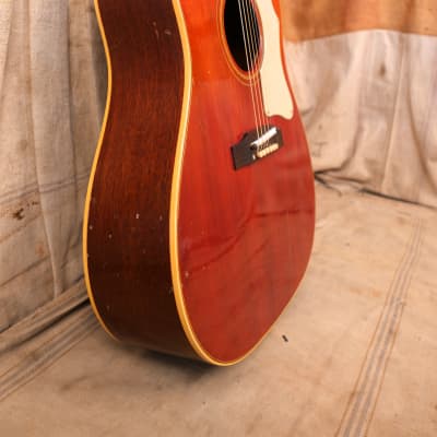 Gibson J-45 1968 - Cherry Red image 6