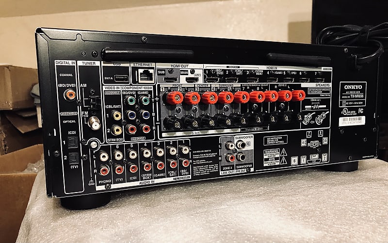 Onkyo TX-NR656 7.2 Channel 4K UHD Home Theater Receiver w/Wi