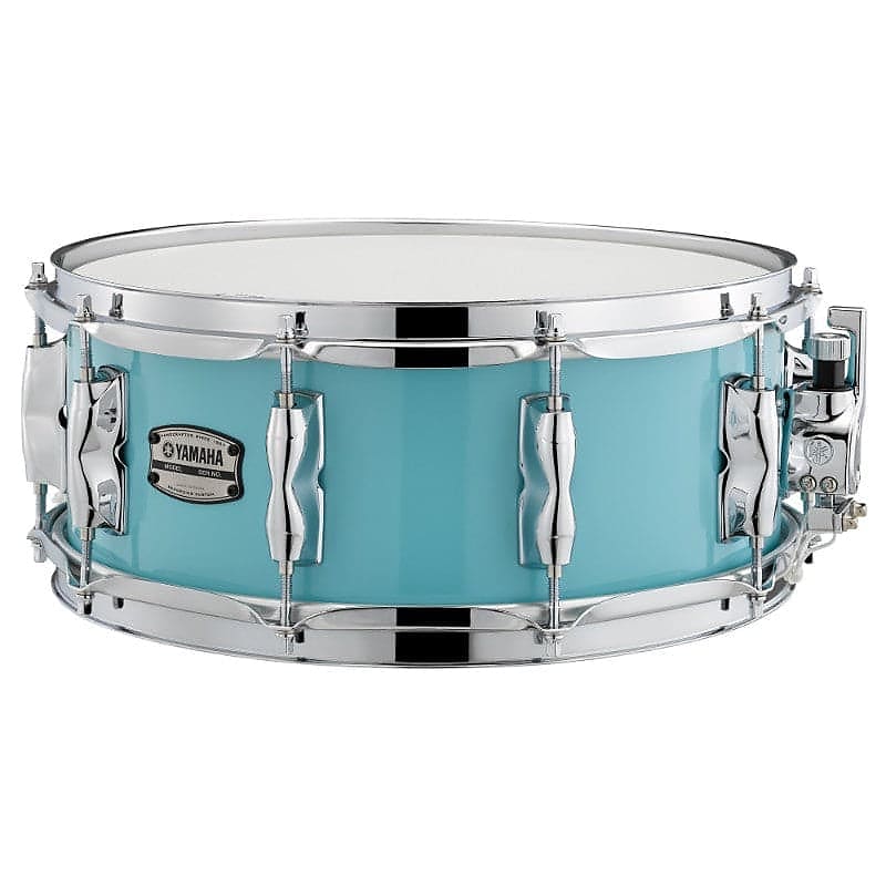 Yamaha Recording Custom Wood Snare Drum 14x5.5 Surf Green image 1