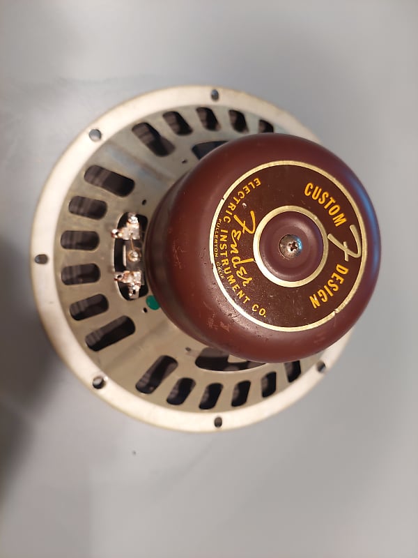 1961 Fender/Oxford 10K5 Alnico Speaker Reverb