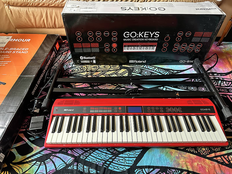 Roland GO-61K Go:Keys 61-Key Music Creation Keyboard 2017 - Present - Red |  Reverb