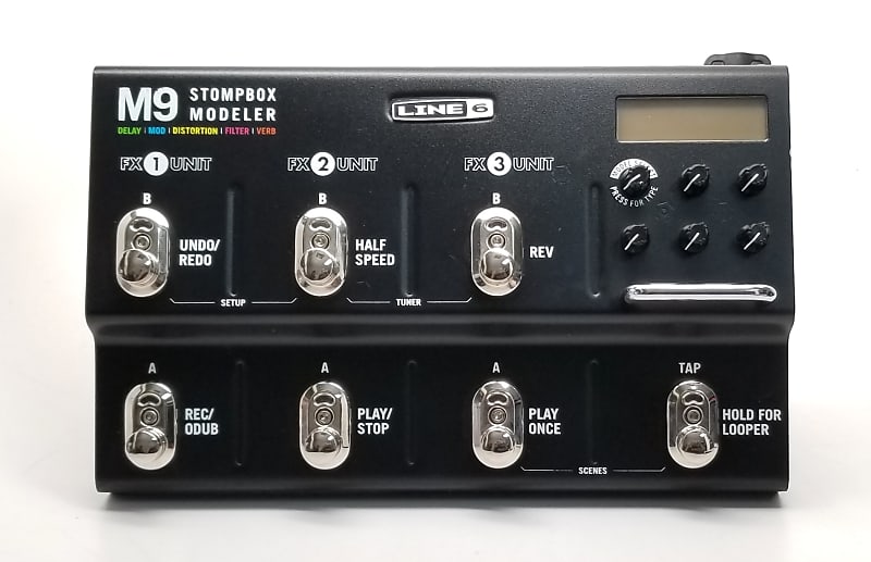 used Line 6 M9 Stompbox Modeler, issue with screen