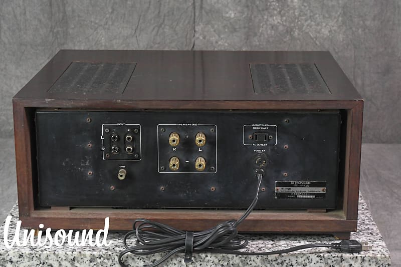 アンプ PIONEER EXCLUSIVE M4 & DENON PRA-2000 Pioneer Exclusive M4 Power Amplifier Transistor - Functional