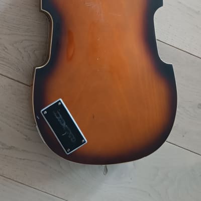 Conrad Violin Bass 1960s - Sunburst image 5