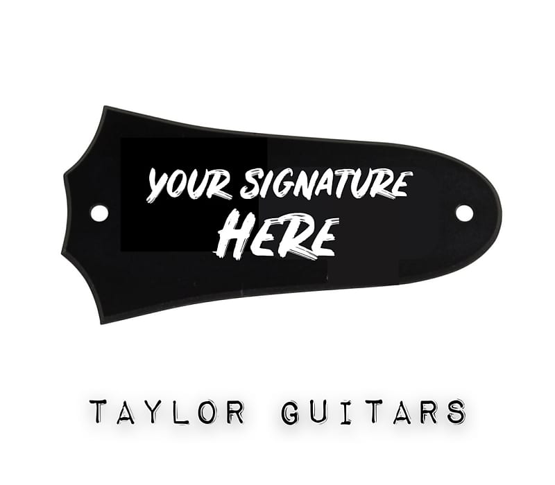*FREE SHIP* Taylor Guitar Custom Truss Rod Cover image 1