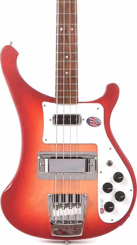 Rickenbacker Model 4003S Bass Guitar, Fireglo image 1