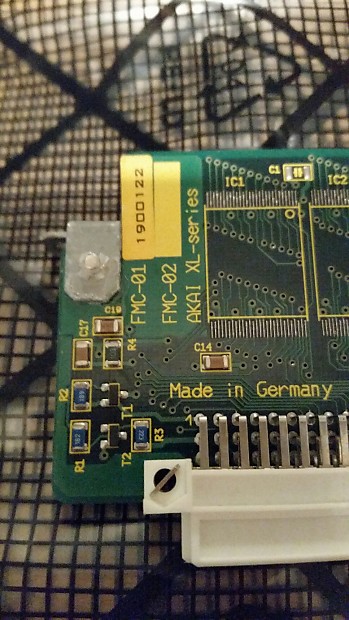 Mutec FMC-01 8MB Flash ROM RARE! (Akai FMX008) Akai MPC 2000