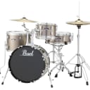 Pearl Roadshow Complete 4-pc. Drum Set w/Hardware and Cymbals BRONZE RS584C/C707
