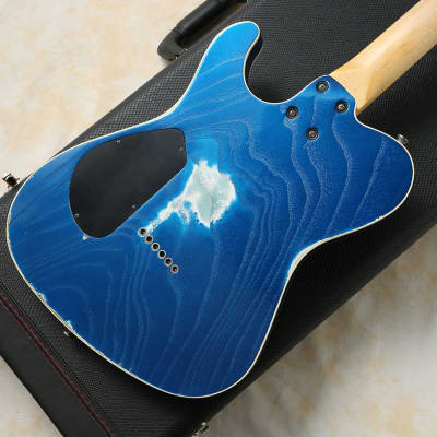 Asher Guitars T Deluxe Blue Metallic image 9
