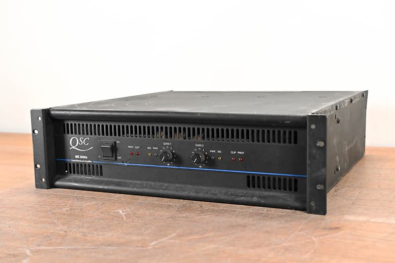 QSC MX 3000a 2-Channel Power Amplifier CG01A9C | Reverb