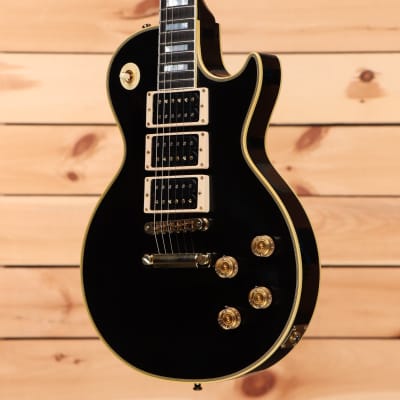 Gibson Peter Frampton "Phenix" Inspired Les Paul Custom VOS - Ebony - CS400497 - PLEK'd image 3
