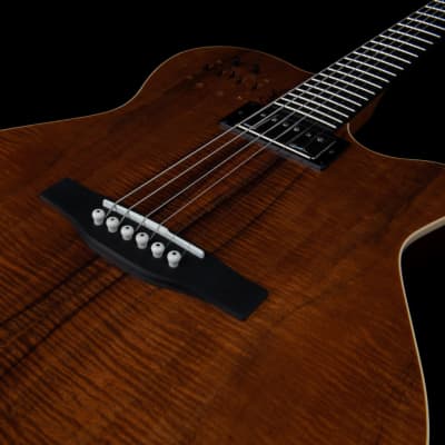 Godin A6 Extreme Ultra Koa HG Electric Acoustic Guitar image 12