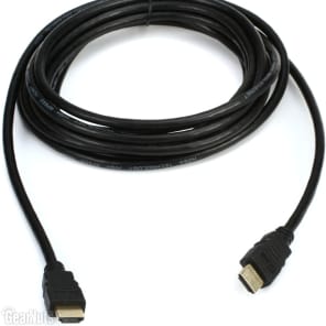 Hosa HDMA-415 High Speed HDMI Cable with Ethernet - 15 foot image 2
