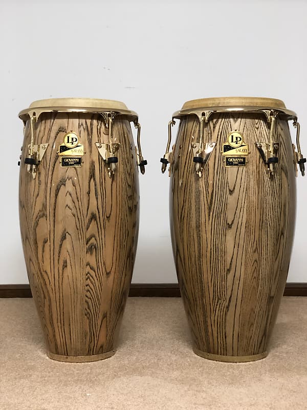 Pair of Latin Percussion Galaxy Giovanni Series Ash Congas w