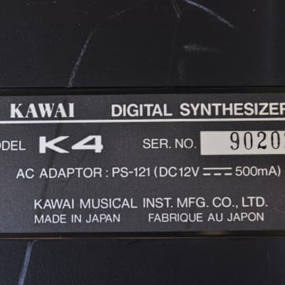 Kawai K4 Synthetizer 80s Made In Japan image 8